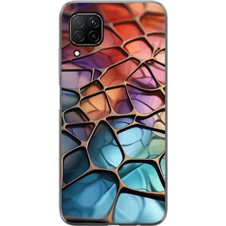 Mobile case for Huawei P40 lite with Metallic pattern design in the group SMARTPHONE & TABLETS / Phone cases / Huawei/Honor at TP E-commerce Nordic AB (A53412)