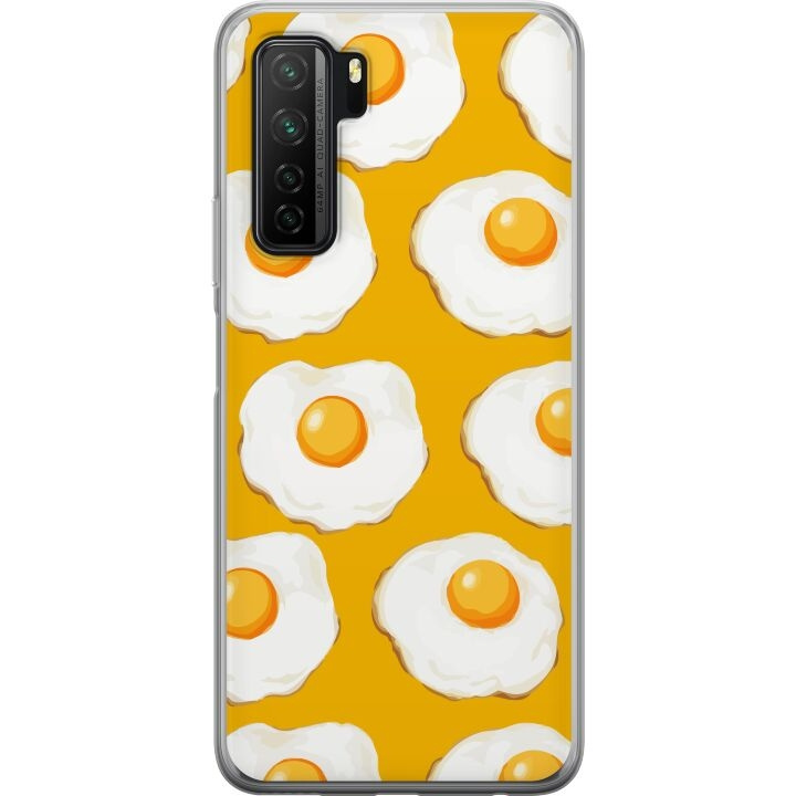 Mobile case for Huawei P40 lite 5G with Fried egg design in the group SMARTPHONE & TABLETS / Phone cases / Huawei/Honor at TP E-commerce Nordic AB (A53431)