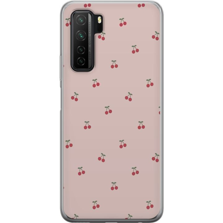 Mobile case for Huawei P40 lite 5G with Cherry design in the group SMARTPHONE & TABLETS / Phone cases / Huawei/Honor at TP E-commerce Nordic AB (A53436)