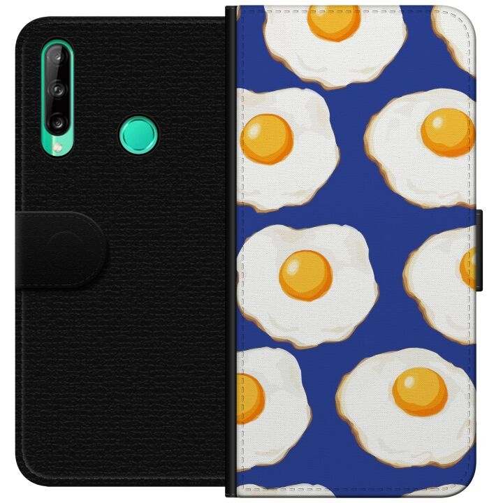 Wallet case for Huawei P40 lite E with Fried eggs design in the group SMARTPHONE & TABLETS / Phone cases / Huawei/Honor at TP E-commerce Nordic AB (A53462)