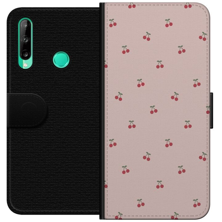 Wallet case for Huawei P40 lite E with Cherry design in the group SMARTPHONE & TABLETS / Phone cases / Huawei/Honor at TP E-commerce Nordic AB (A53463)