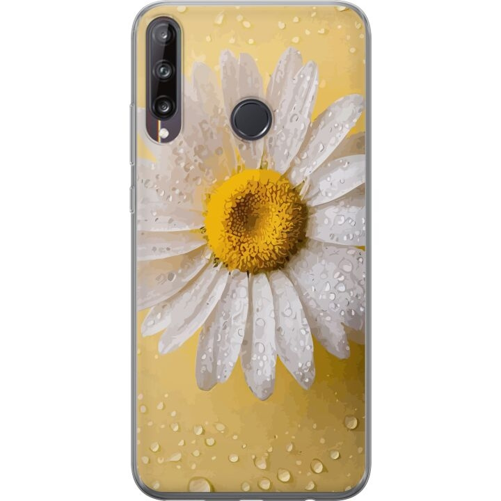 Mobile case for Huawei P40 lite E with Porslinsblomma design in the group SMARTPHONE & TABLETS / Phone cases / Huawei/Honor at TP E-commerce Nordic AB (A53483)