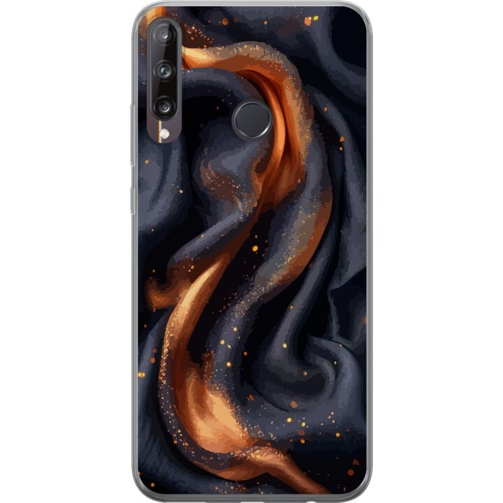 Mobile case for Huawei P40 lite E with Fiery silk design in the group SMARTPHONE & TABLETS / Phone cases / Huawei/Honor at TP E-commerce Nordic AB (A53484)