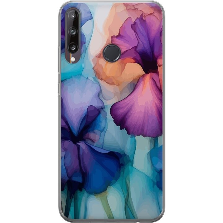 Mobile case for Huawei P40 lite E with Magical flowers design in the group SMARTPHONE & TABLETS / Phone cases / Huawei/Honor at TP E-commerce Nordic AB (A53486)