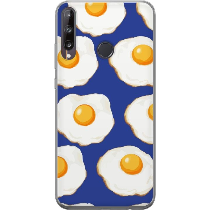 Mobile case for Huawei P40 lite E with Fried eggs design in the group SMARTPHONE & TABLETS / Phone cases / Huawei/Honor at TP E-commerce Nordic AB (A53489)