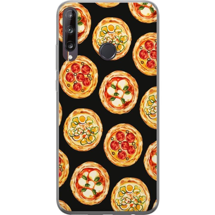 Mobile case for Huawei P40 lite E with Pizza design in the group SMARTPHONE & TABLETS / Phone cases / Huawei/Honor at TP E-commerce Nordic AB (A53496)