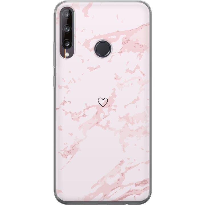 Mobile case for Huawei P40 lite E with Pink Heart design in the group SMARTPHONE & TABLETS / Phone cases / Huawei/Honor at TP E-commerce Nordic AB (A53506)