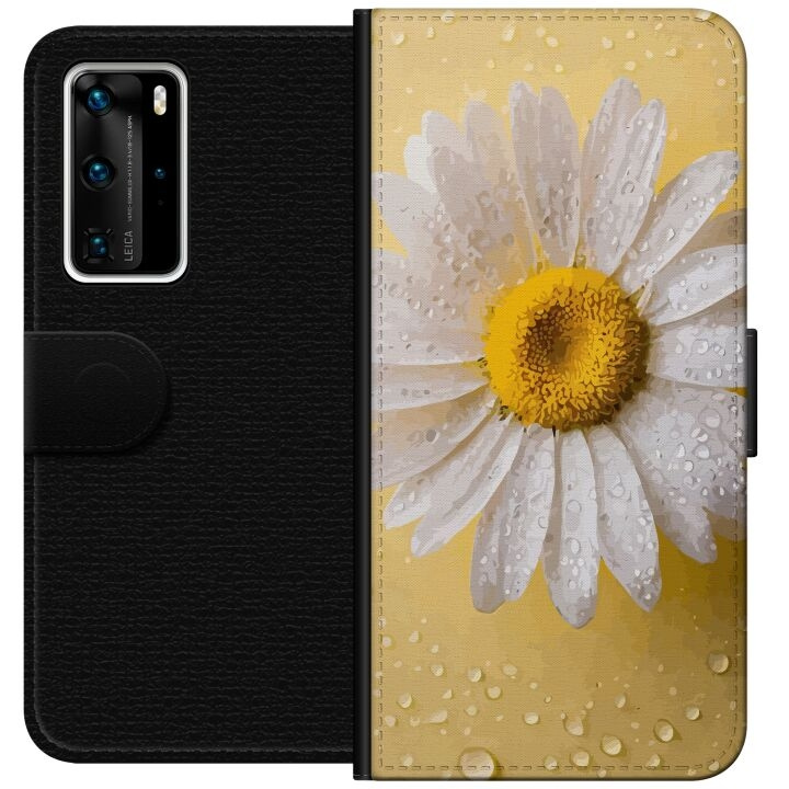 Wallet case for Huawei P40 Pro with Porslinsblomma design in the group SMARTPHONE & TABLETS / Phone cases / Huawei/Honor at TP E-commerce Nordic AB (A53510)