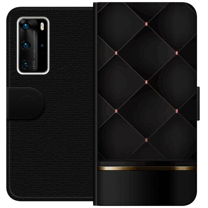 Wallet case for Huawei P40 Pro with Luxury line design in the group SMARTPHONE & TABLETS / Phone cases / Huawei/Honor at TP E-commerce Nordic AB (A53525)