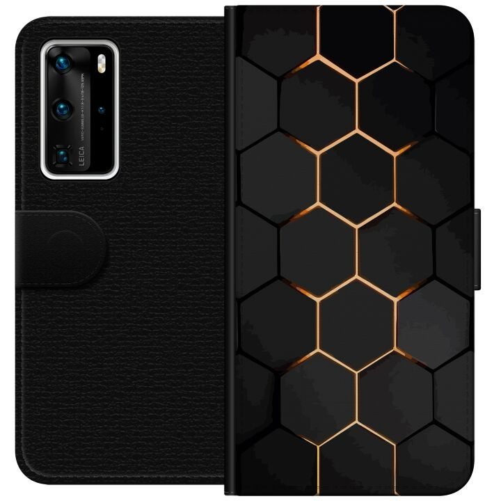 Wallet case for Huawei P40 Pro with Luxurious Pattern design in the group SMARTPHONE & TABLETS / Phone cases / Huawei/Honor at TP E-commerce Nordic AB (A53535)