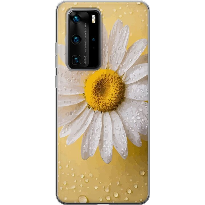 Mobile case for Huawei P40 Pro with Porslinsblomma design in the group SMARTPHONE & TABLETS / Phone cases / Huawei/Honor at TP E-commerce Nordic AB (A53537)