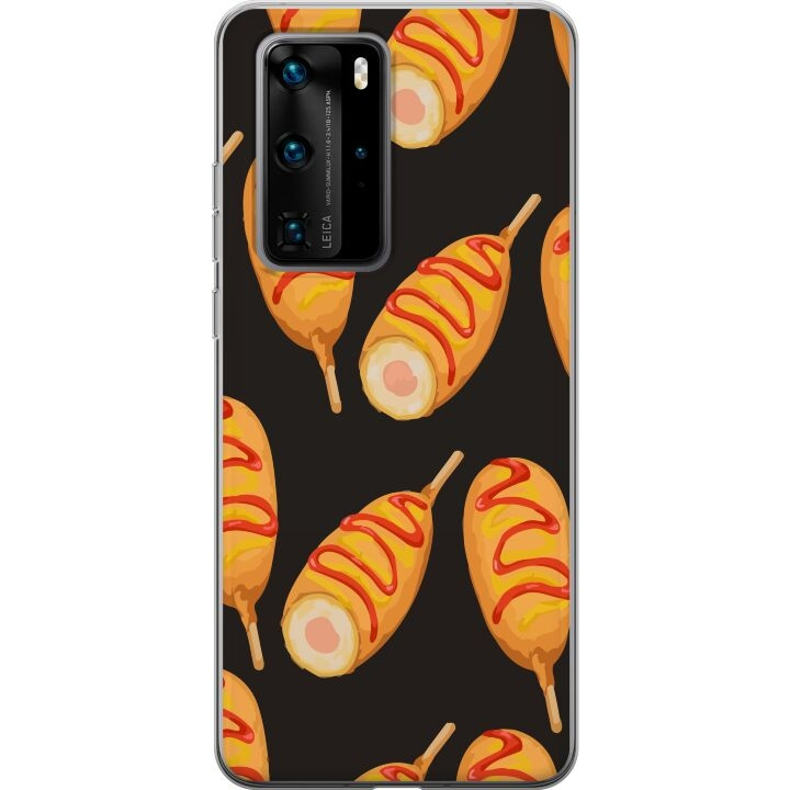 Mobile case for Huawei P40 Pro with Chicken drumstick design in the group SMARTPHONE & TABLETS / Phone cases / Huawei/Honor at TP E-commerce Nordic AB (A53546)