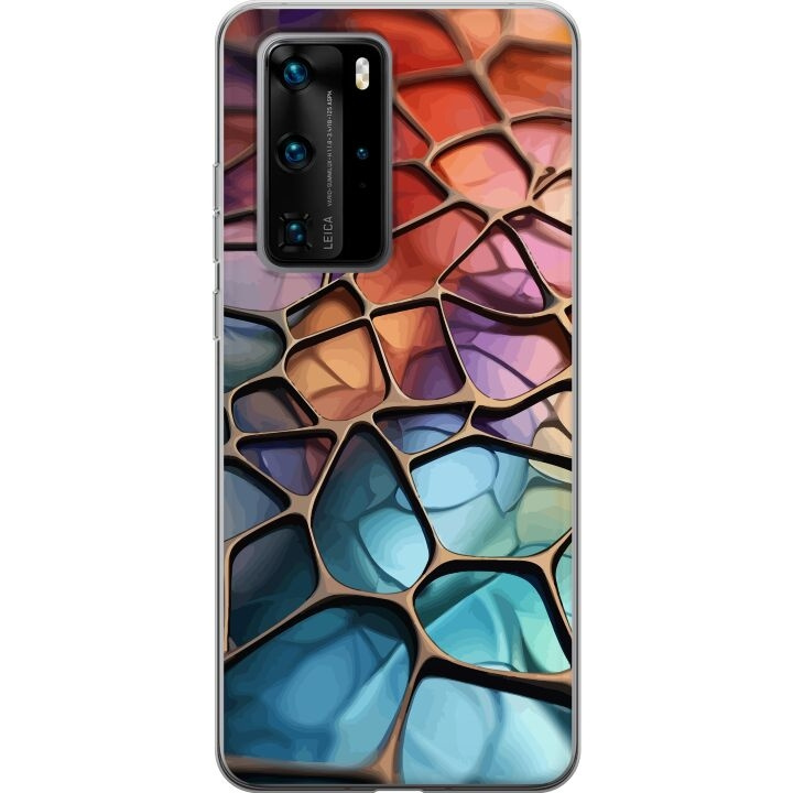 Mobile case for Huawei P40 Pro with Metallic pattern design in the group SMARTPHONE & TABLETS / Phone cases / Huawei/Honor at TP E-commerce Nordic AB (A53547)