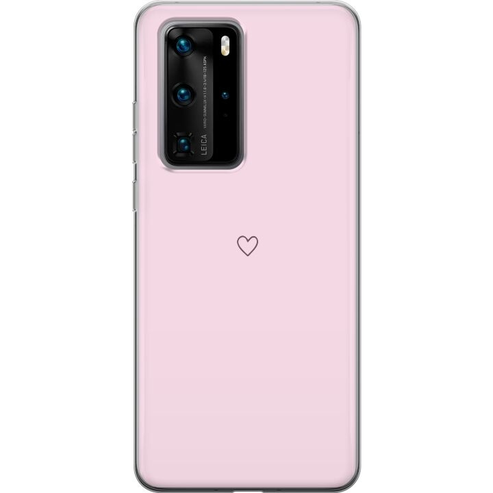 Mobile case for Huawei P40 Pro with Heart design in the group SMARTPHONE & TABLETS / Phone cases / Huawei/Honor at TP E-commerce Nordic AB (A53556)