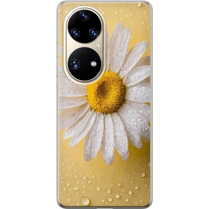 Mobile case for Huawei P50 Pro with Porslinsblomma design in the group SMARTPHONE & TABLETS / Phone cases / Huawei/Honor at TP E-commerce Nordic AB (A53564)