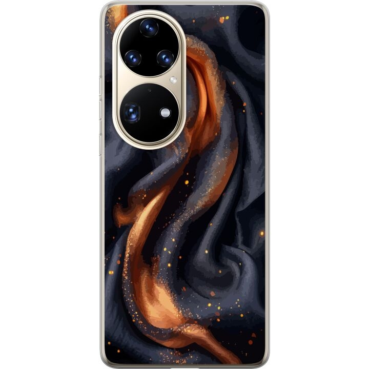 Mobile case for Huawei P50 Pro with Fiery silk design in the group SMARTPHONE & TABLETS / Phone cases / Huawei/Honor at TP E-commerce Nordic AB (A53565)