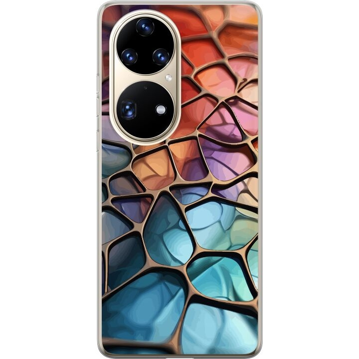 Mobile case for Huawei P50 Pro with Metallic pattern design in the group SMARTPHONE & TABLETS / Phone cases / Huawei/Honor at TP E-commerce Nordic AB (A53574)