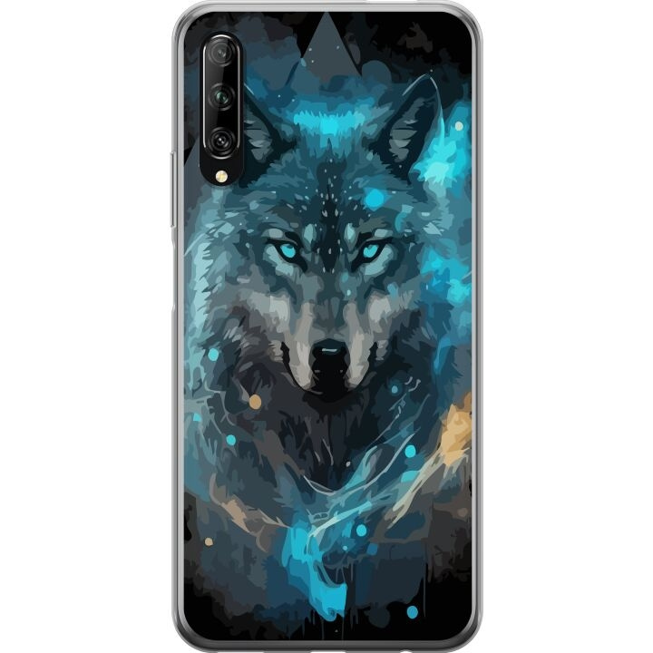 Mobile case for Huawei P smart Pro 2019 with Wolf design in the group SMARTPHONE & TABLETS / Phone cases / Huawei/Honor at TP E-commerce Nordic AB (A53623)