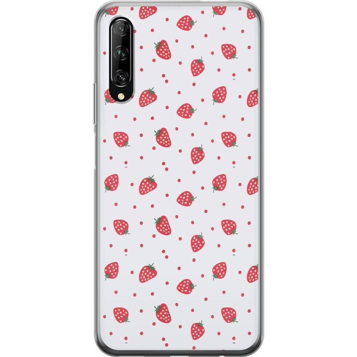 Mobile case for Huawei P smart Pro 2019 with Strawberries design in the group SMARTPHONE & TABLETS / Phone cases / Huawei/Honor at TP E-commerce Nordic AB (A53635)