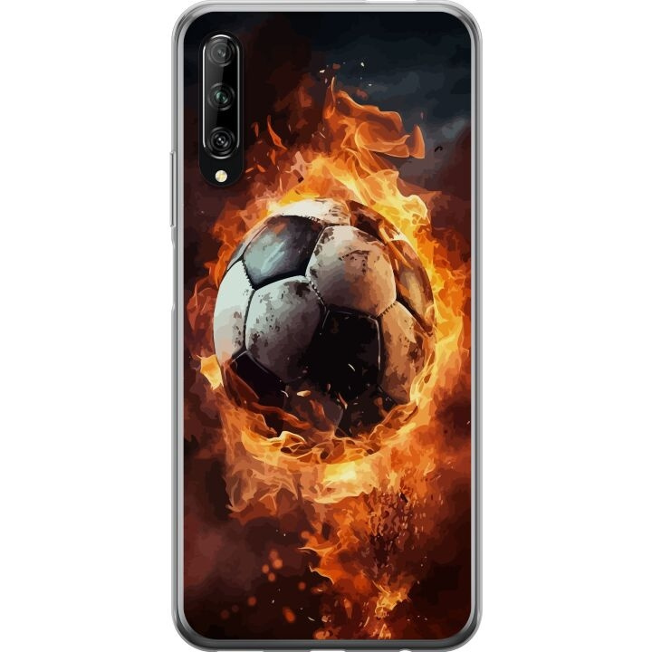 Mobile case for Huawei P smart Pro 2019 with Football design in the group SMARTPHONE & TABLETS / Phone cases / Huawei/Honor at TP E-commerce Nordic AB (A53638)