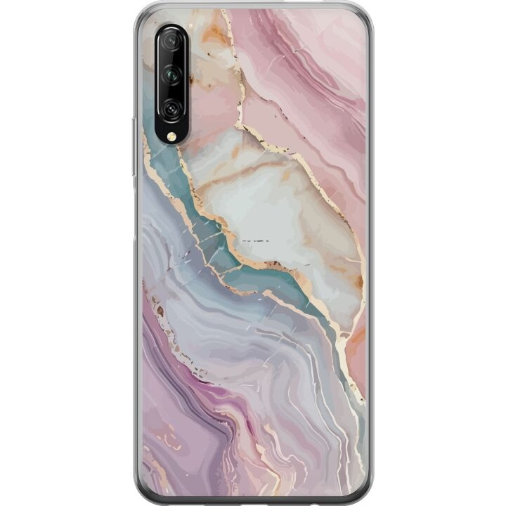 Mobile case for Huawei P smart Pro 2019 with Marble design in the group SMARTPHONE & TABLETS / Phone cases / Huawei/Honor at TP E-commerce Nordic AB (A53639)