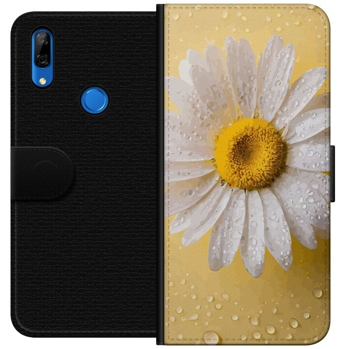 Wallet case for Huawei P Smart Z with Porslinsblomma design in the group SMARTPHONE & TABLETS / Phone cases / Huawei/Honor at TP E-commerce Nordic AB (A53644)