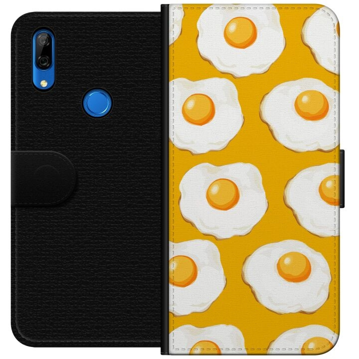 Wallet case for Huawei P Smart Z with Fried egg design in the group SMARTPHONE & TABLETS / Phone cases / Huawei/Honor at TP E-commerce Nordic AB (A53646)