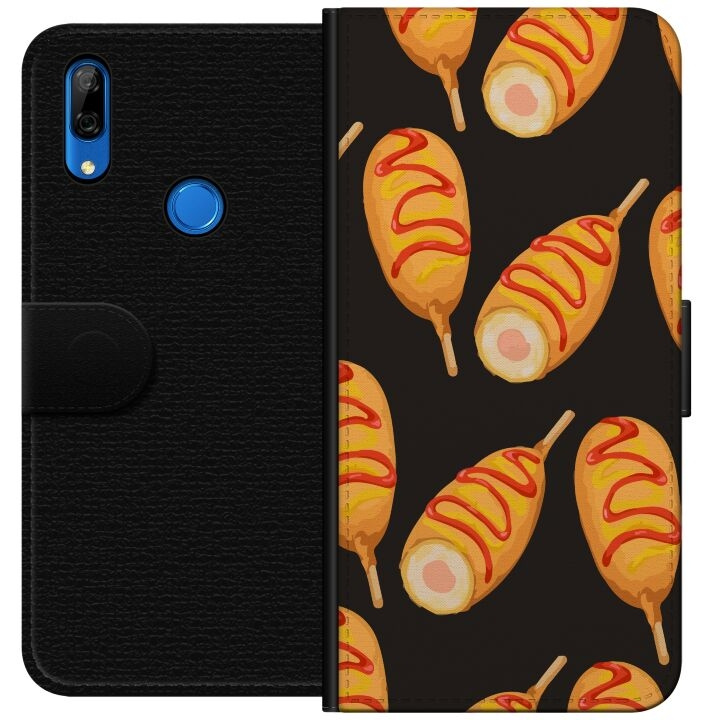 Wallet case for Huawei P Smart Z with Chicken drumstick design in the group SMARTPHONE & TABLETS / Phone cases / Huawei/Honor at TP E-commerce Nordic AB (A53653)