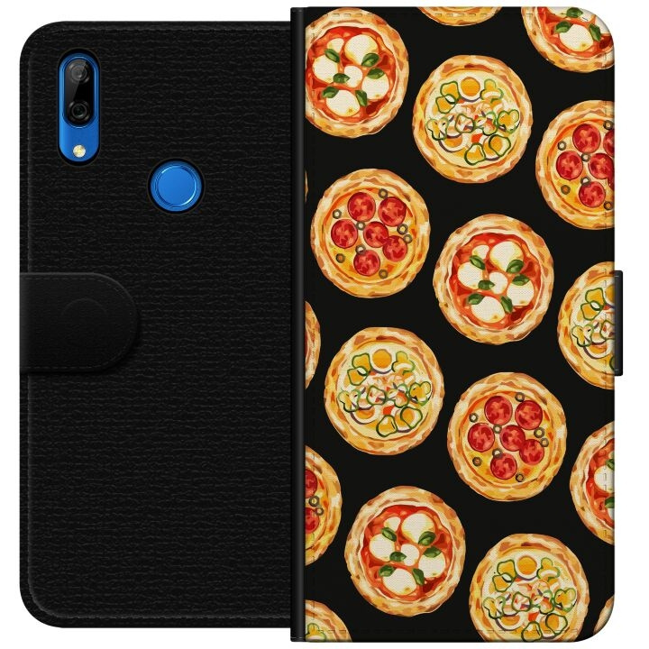 Wallet case for Huawei P Smart Z with Pizza design in the group SMARTPHONE & TABLETS / Phone cases / Huawei/Honor at TP E-commerce Nordic AB (A53657)