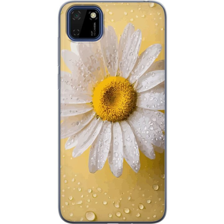 Mobile case for Huawei Y5p with Porslinsblomma design in the group SMARTPHONE & TABLETS / Phone cases / Huawei/Honor at TP E-commerce Nordic AB (A53697)