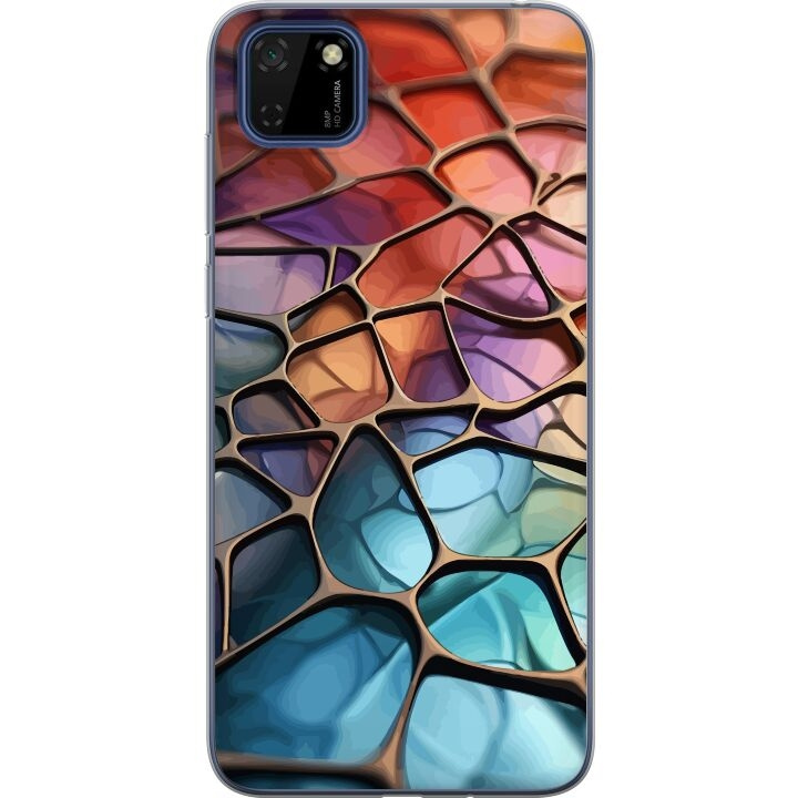 Mobile case for Huawei Y5p with Metallic pattern design in the group SMARTPHONE & TABLETS / Phone cases / Huawei/Honor at TP E-commerce Nordic AB (A53707)