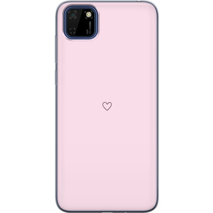 Mobile case for Huawei Y5p with Heart design in the group SMARTPHONE & TABLETS / Phone cases / Huawei/Honor at TP E-commerce Nordic AB (A53716)