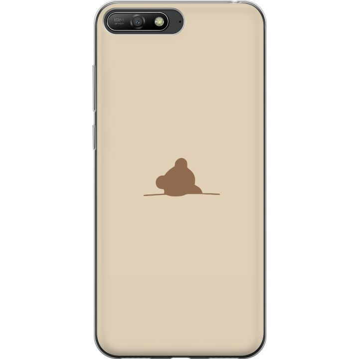 Mobile case for Huawei Y6 (2018) with Nalle design in the group SMARTPHONE & TABLETS / Phone cases / Huawei/Honor at TP E-commerce Nordic AB (A53770)