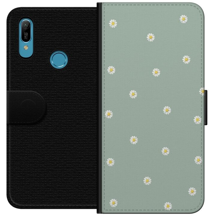 Wallet case for Huawei Y6 (2019) with Priest\'s collars design in the group SMARTPHONE & TABLETS / Phone cases / Huawei/Honor at TP E-commerce Nordic AB (A53781)