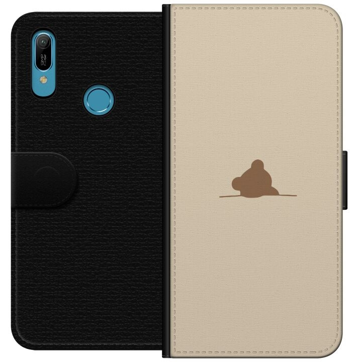 Wallet case for Huawei Y6 (2019) with Nalle design in the group SMARTPHONE & TABLETS / Phone cases / Huawei/Honor at TP E-commerce Nordic AB (A53797)