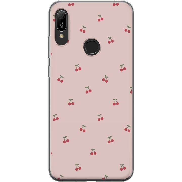 Mobile case for Huawei Y6 (2019) with Cherry design in the group SMARTPHONE & TABLETS / Phone cases / Huawei/Honor at TP E-commerce Nordic AB (A53811)