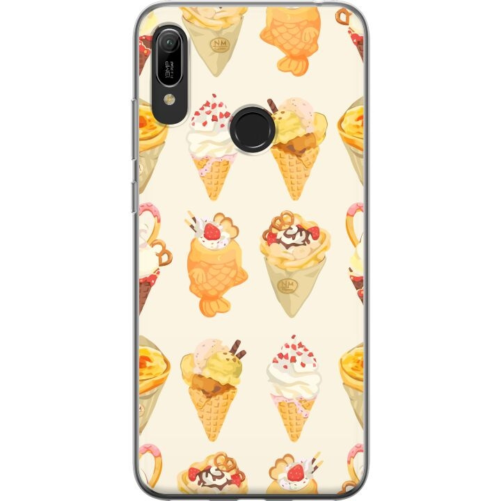 Mobile case for Huawei Y6 (2019) with Glassy design in the group SMARTPHONE & TABLETS / Phone cases / Huawei/Honor at TP E-commerce Nordic AB (A53815)