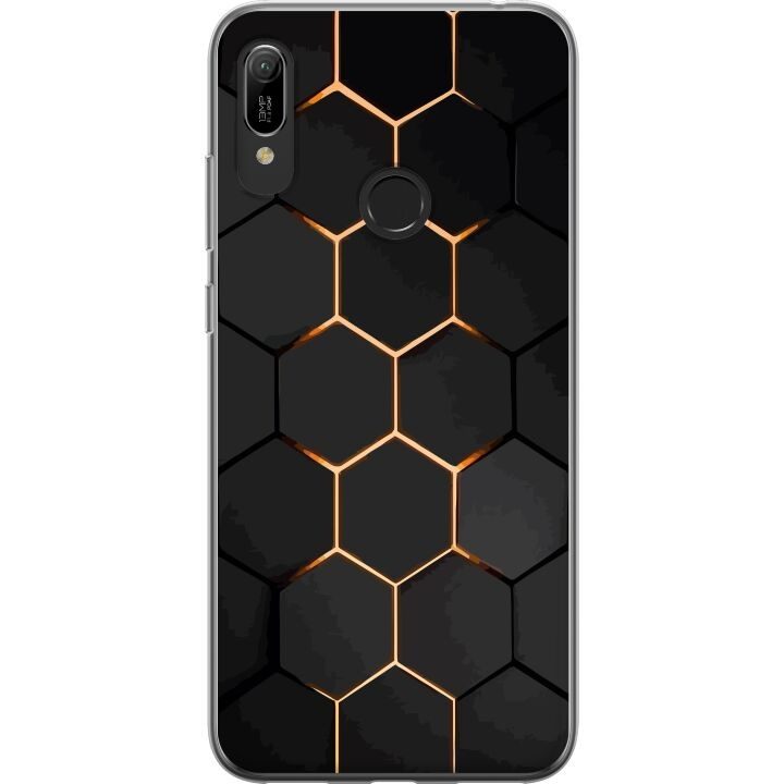 Mobile case for Huawei Y6 (2019) with Luxurious Pattern design in the group SMARTPHONE & TABLETS / Phone cases / Huawei/Honor at TP E-commerce Nordic AB (A53828)