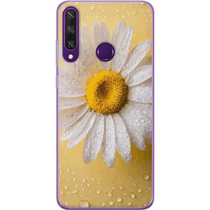 Mobile case for Huawei Y6p with Porslinsblomma design in the group SMARTPHONE & TABLETS / Phone cases / Huawei/Honor at TP E-commerce Nordic AB (A53830)