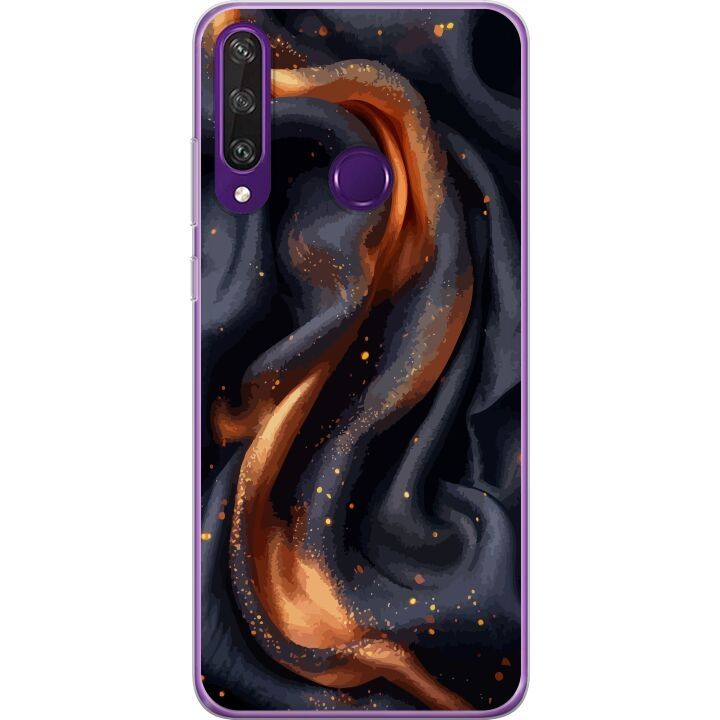 Mobile case for Huawei Y6p with Fiery silk design in the group SMARTPHONE & TABLETS / Phone cases / Huawei/Honor at TP E-commerce Nordic AB (A53831)