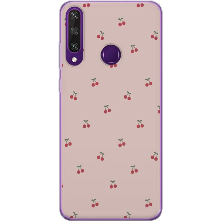 Mobile case for Huawei Y6p with Cherry design in the group SMARTPHONE & TABLETS / Phone cases / Huawei/Honor at TP E-commerce Nordic AB (A53837)