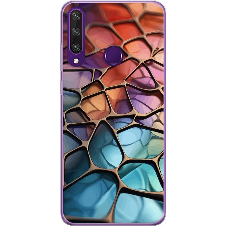 Mobile case for Huawei Y6p with Metallic pattern design in the group SMARTPHONE & TABLETS / Phone cases / Huawei/Honor at TP E-commerce Nordic AB (A53840)