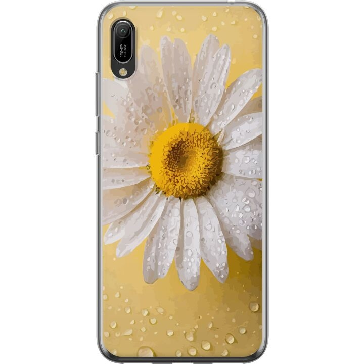 Mobile case for Huawei Y6 Pro (2019) with Porslinsblomma design in the group SMARTPHONE & TABLETS / Phone cases / Huawei/Honor at TP E-commerce Nordic AB (A53856)