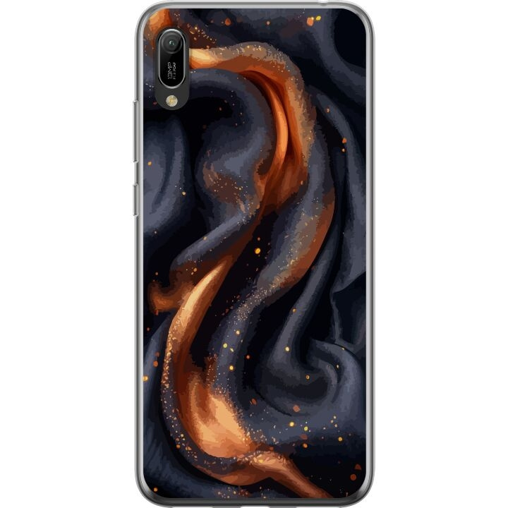 Mobile case for Huawei Y6 Pro (2019) with Fiery silk design in the group SMARTPHONE & TABLETS / Phone cases / Huawei/Honor at TP E-commerce Nordic AB (A53857)