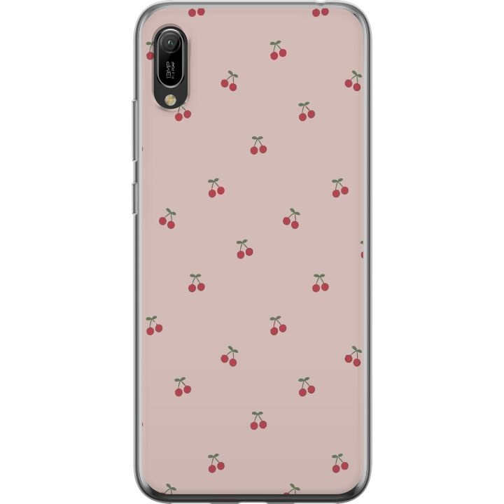 Mobile case for Huawei Y6 Pro (2019) with Cherry design in the group SMARTPHONE & TABLETS / Phone cases / Huawei/Honor at TP E-commerce Nordic AB (A53863)