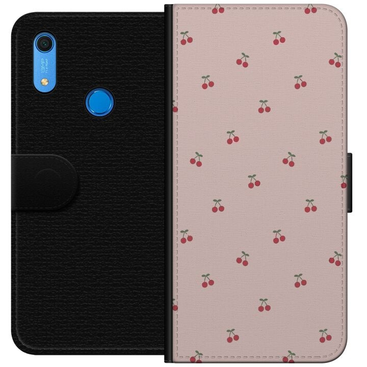 Wallet case for Huawei Y6s (2019) with Cherry design in the group SMARTPHONE & TABLETS / Phone cases / Huawei/Honor at TP E-commerce Nordic AB (A53889)