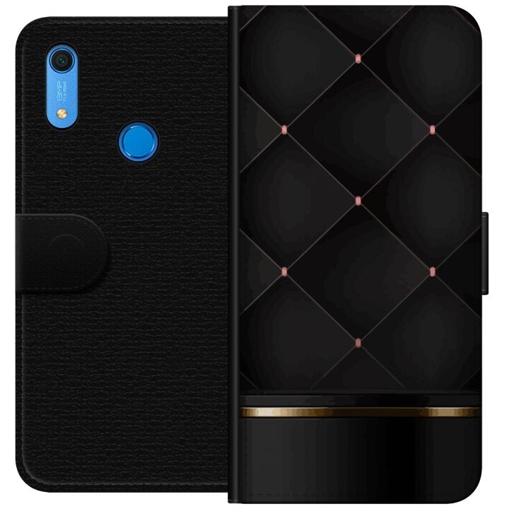 Wallet case for Huawei Y6s (2019) with Luxury line design in the group SMARTPHONE & TABLETS / Phone cases / Huawei/Honor at TP E-commerce Nordic AB (A53897)