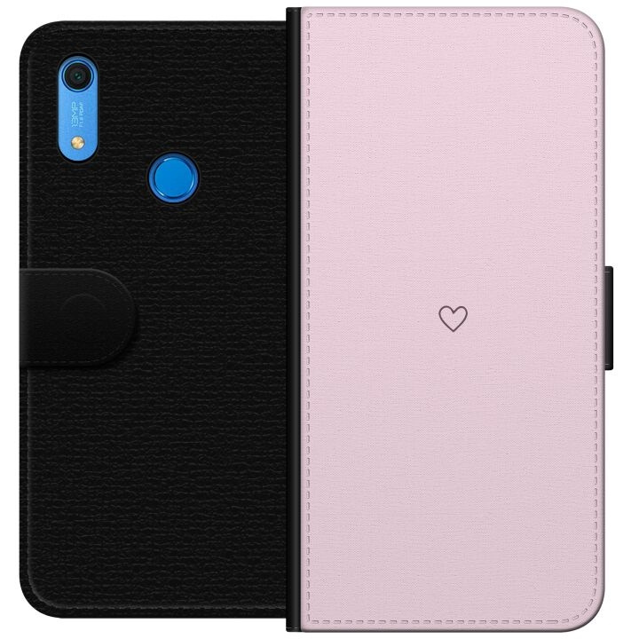 Wallet case for Huawei Y6s (2019) with Heart design in the group SMARTPHONE & TABLETS / Phone cases / Huawei/Honor at TP E-commerce Nordic AB (A53901)