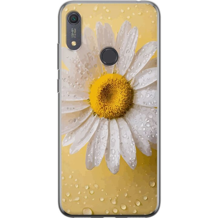 Mobile case for Huawei Y6s (2019) with Porslinsblomma design in the group SMARTPHONE & TABLETS / Phone cases / Huawei/Honor at TP E-commerce Nordic AB (A53909)