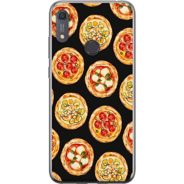 Mobile case for Huawei Y6s (2019) with Pizza design in the group SMARTPHONE & TABLETS / Phone cases / Huawei/Honor at TP E-commerce Nordic AB (A53922)